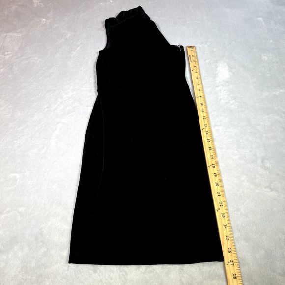 Cosmopolitan Dress The Population Women S Black Velvet Bellamy One Shoulder Mini - Picture 11 of 13